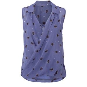 S19 Cabi Crossover Blouse